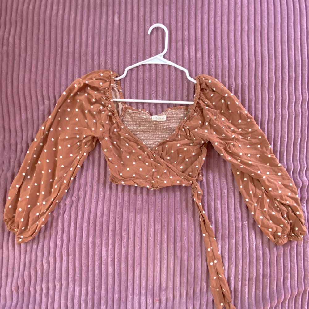 Long sleeved crop top!